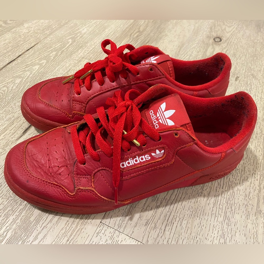ADIDAS CONTINENTAL 80 x ATMOS in SCARLET